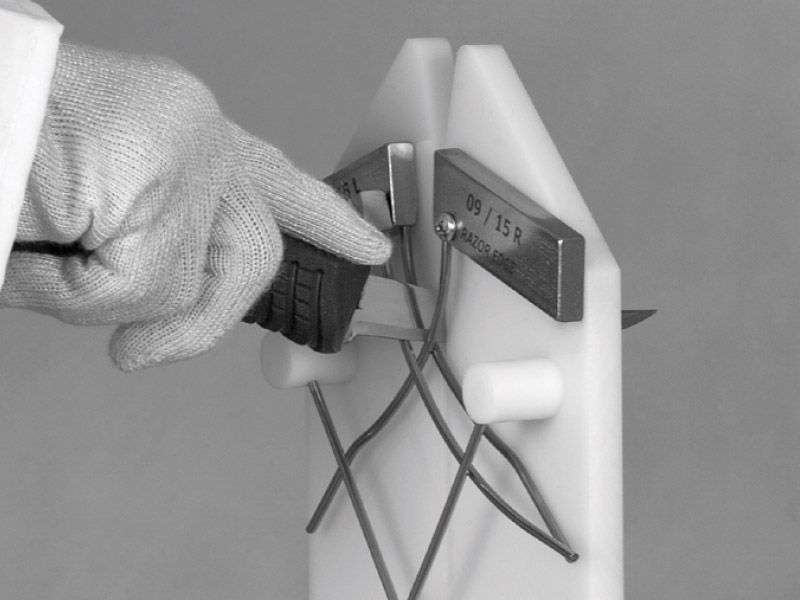 Industrial Knife Steeling Equipment